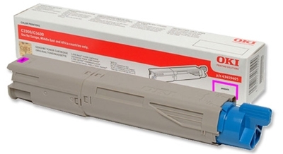 Eredeti OKI 43459330 nagy kapacitású magenta toner