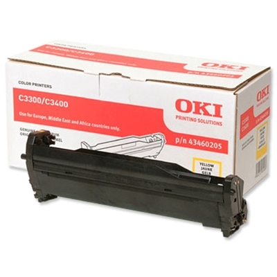 Eredeti OKI 43460205 sárga dob