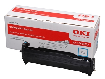 Eredeti OKI 43460223 ciánkék dob