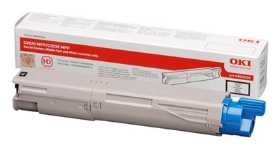 Eredeti OKI 43459324 fekete toner