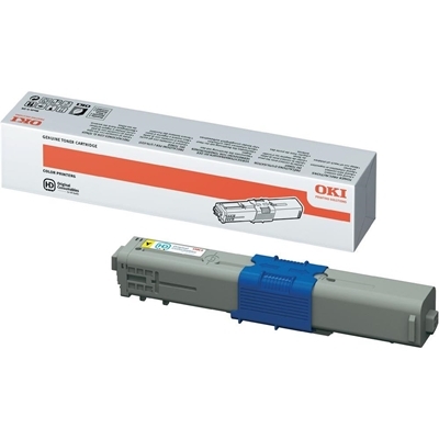 Eredeti OKI 44469722 nagy kapacitású sárga toner