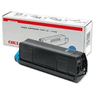 Eredeti OKI 42804507 ciánkék toner
