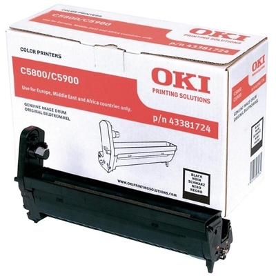 Eredeti OKI 43381724 fekete dob