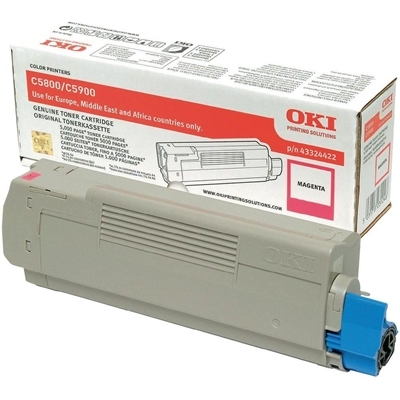 Eredeti OKI 43324422 magenta toner