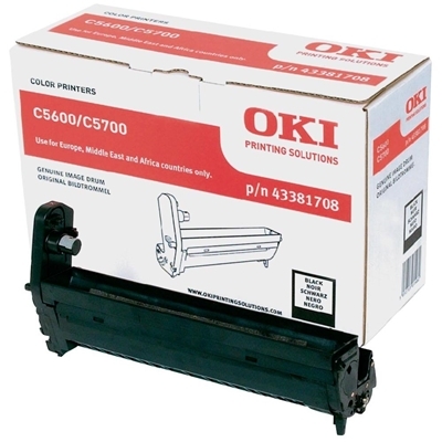 Eredeti OKI 43381708 fekete dob