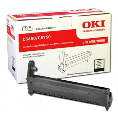 Eredeti OKI 43870008 fekete dob