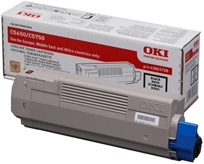 Eredeti OKI 43865708 fekete toner
