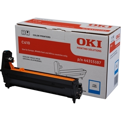 Eredeti OKI 44315107 ciánkék dob