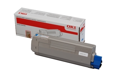 Eredeti OKI 44315307 ciánkék toner