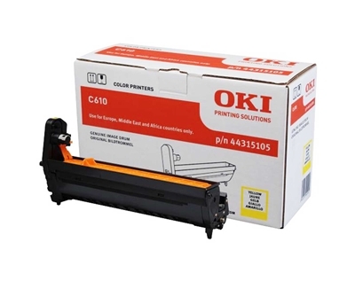 Eredeti OKI 44315105 sárga dob