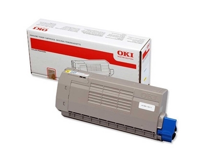 Eredeti OKI 44318605 sárga toner
