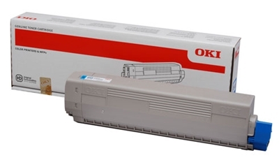 Eredeti OKI 44844615 ciánkék toner