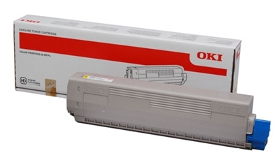 Eredeti OKI 44844613 sárga toner