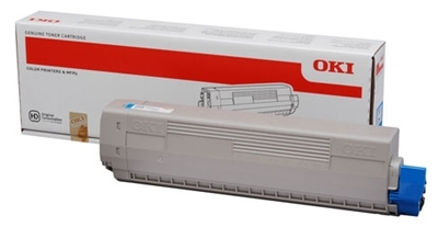 Eredeti OKI 44844507 ciánkék toner