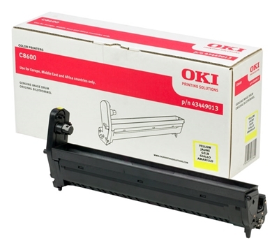Eredeti OKI 43449013 sárga dob