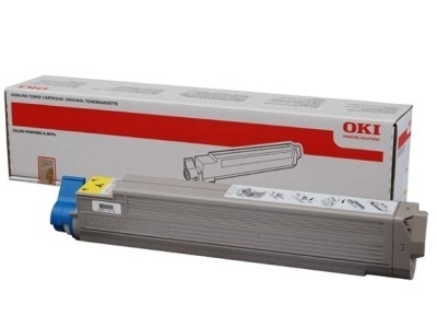 Eredeti OKI 44036021 sárga toner