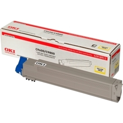 Eredeti OKI 42918913 sárga toner