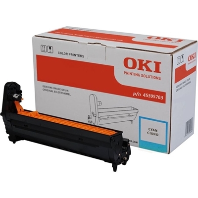 Eredeti OKI 45395703 ciánkék dob