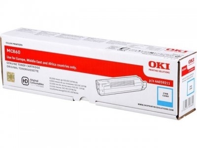 Eredeti OKI 44059211 ciánkék toner
