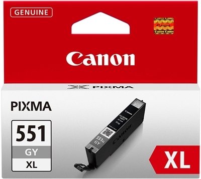 Canon CLI-551GY XL nagy kapacitású szürke patron (6447B001) eredeti