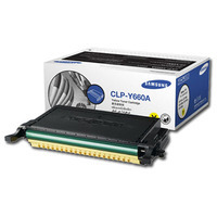 Eredeti Samsung CLP-Y660A sárga toner