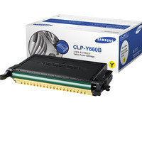 Eredeti Samsung CLP-Y660B sárga toner