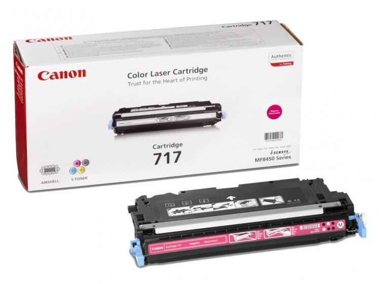 Eredeti Canon CRG 717 magenta toner