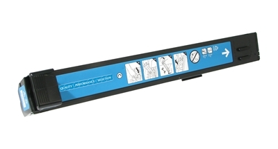 Utángyártott CB381A ciánkék toner