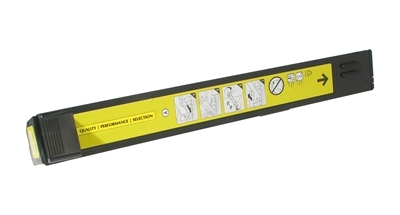 Utángyártott CB382A sárga toner