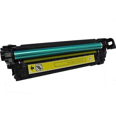 Utángyártott HP CE252A sárga toner