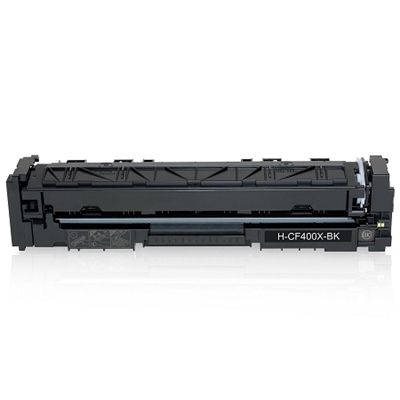 Utángyártott HP CF400X nagy kapacitású fekete toner