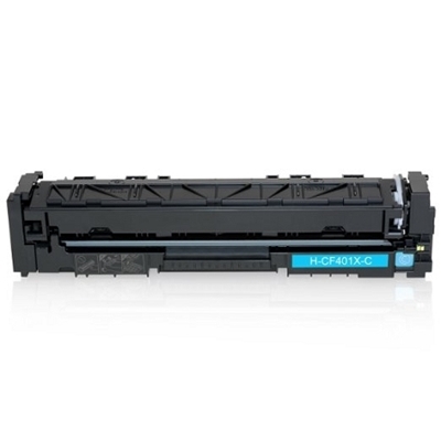 Utángyártott HP CF401X nagy kapacitású ciánkék toner