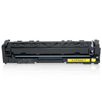 Utángyártott HP CF402X nagy kapacitású sárga toner