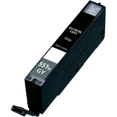Utángyártott Canon CLI-551GYXL szürke patron (chipes)