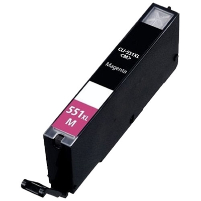 Utángyártott Canon CLI-551MXL magenta patron (chipes)