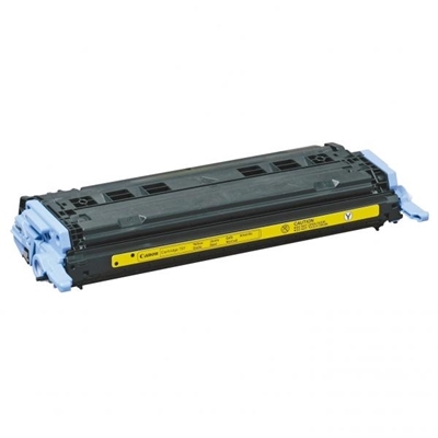 Utángyártott CRG-707Y sárga toner