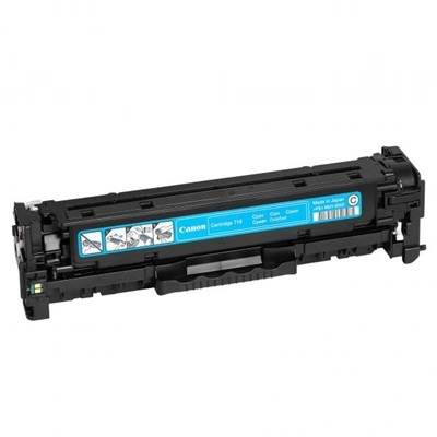 Utángyártott Canon CRG-718C ciánkék toner