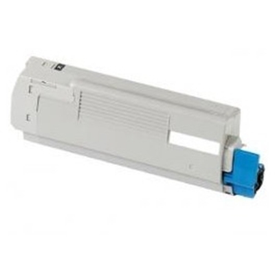 Utángyártott OKI-43324408 fekete toner