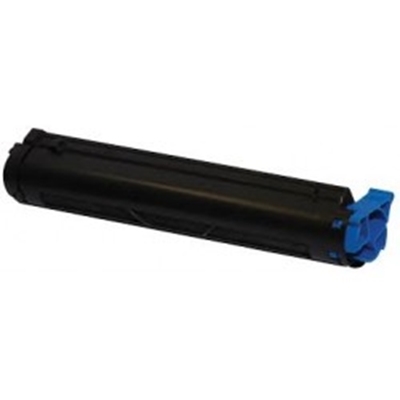 Utángyártott OKI-43502302 fekete toner