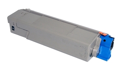 Utángyártott OKI-43865708 fekete toner