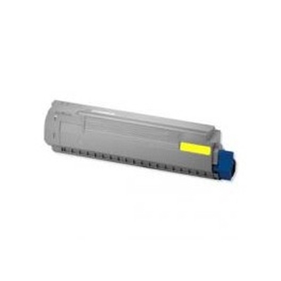 Utángyártott OKI-44059105 sárga toner
