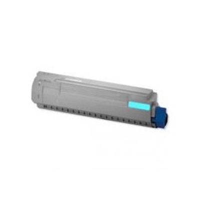 Utángyártott OKI-44059107 ciánkék toner