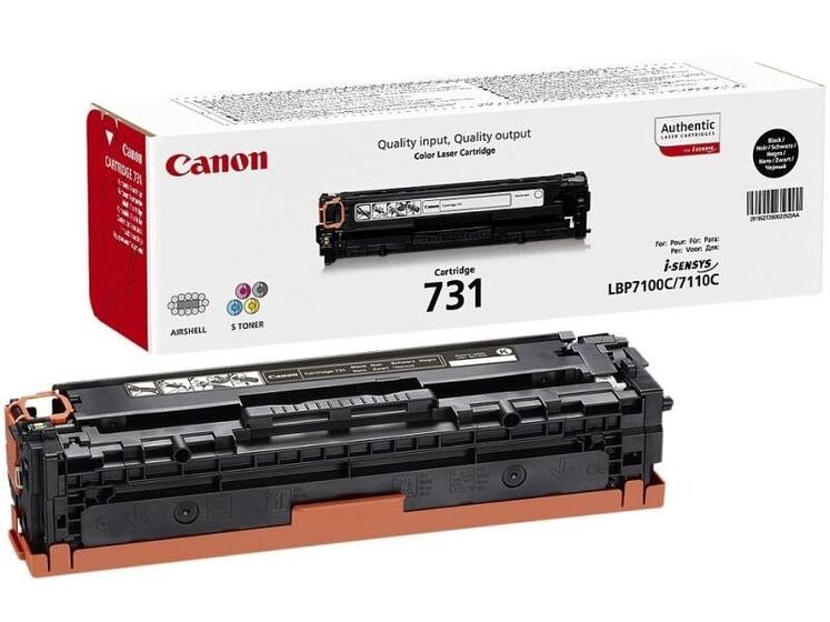 Canon CRG 731B fekete toner (6272B002) eredeti