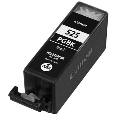 Utángyártott Canon PGI-525PGBK fekete patron (chipes)