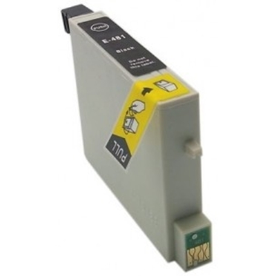 Utángyártott Epson T0481 fekete patron