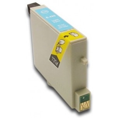 Utángyártott Epson T0485 világos cinkék patron