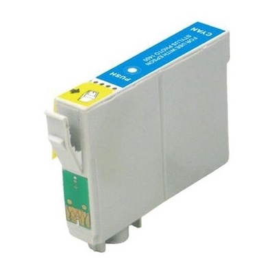 Utángyártott Epson T0712 ciánkék patron