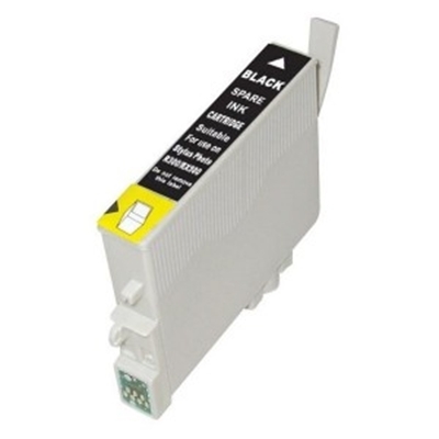 Utángyártott Epson T0801 fekete patron