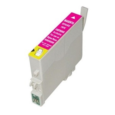 Utángyártott Epson T0803 magenta patron
