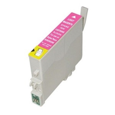 Utángyártott Epson T0806 világos magenta patron